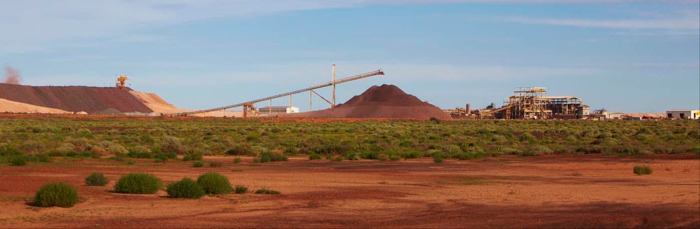 Photo of copper mine