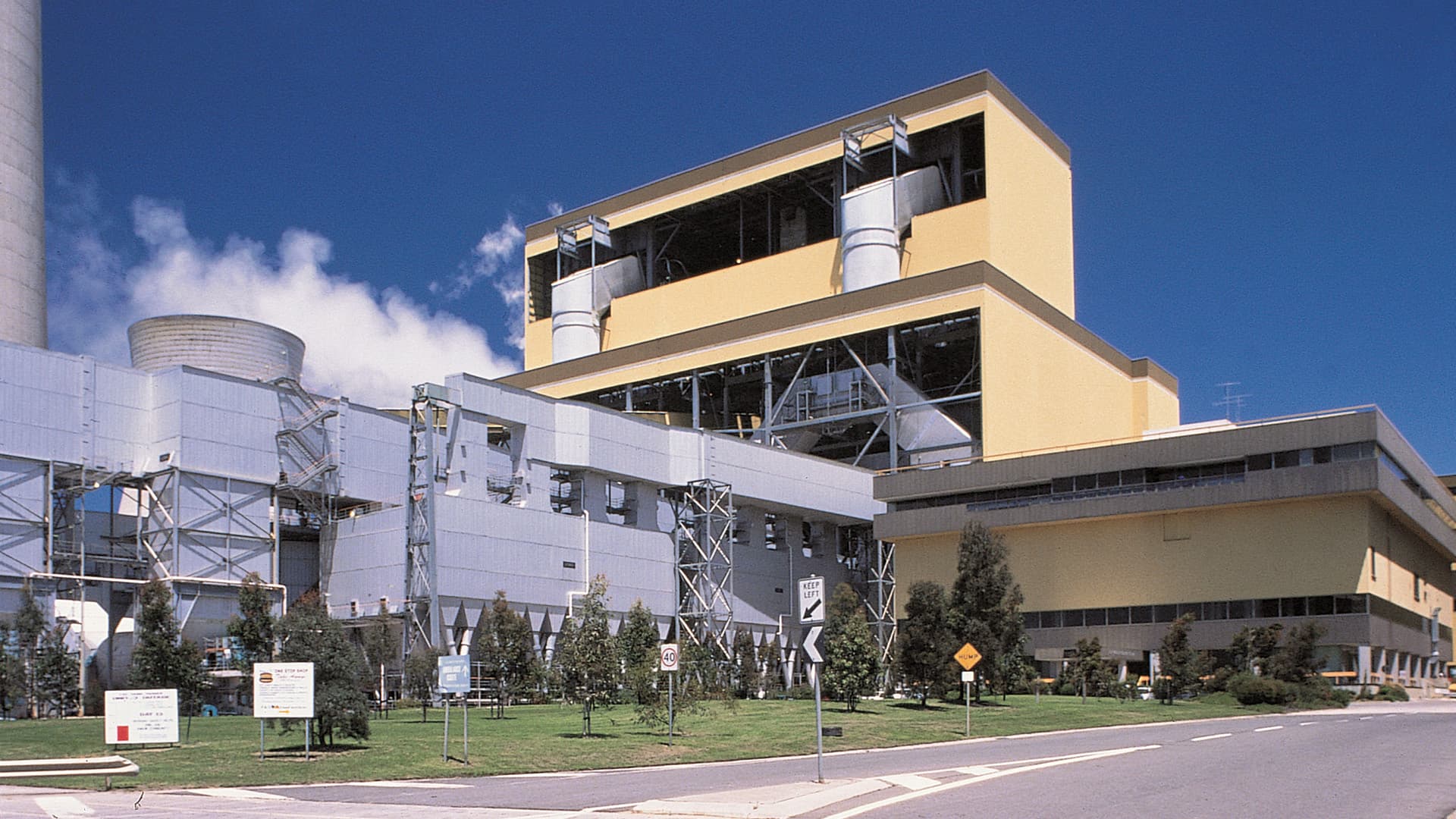 Exterior of facility