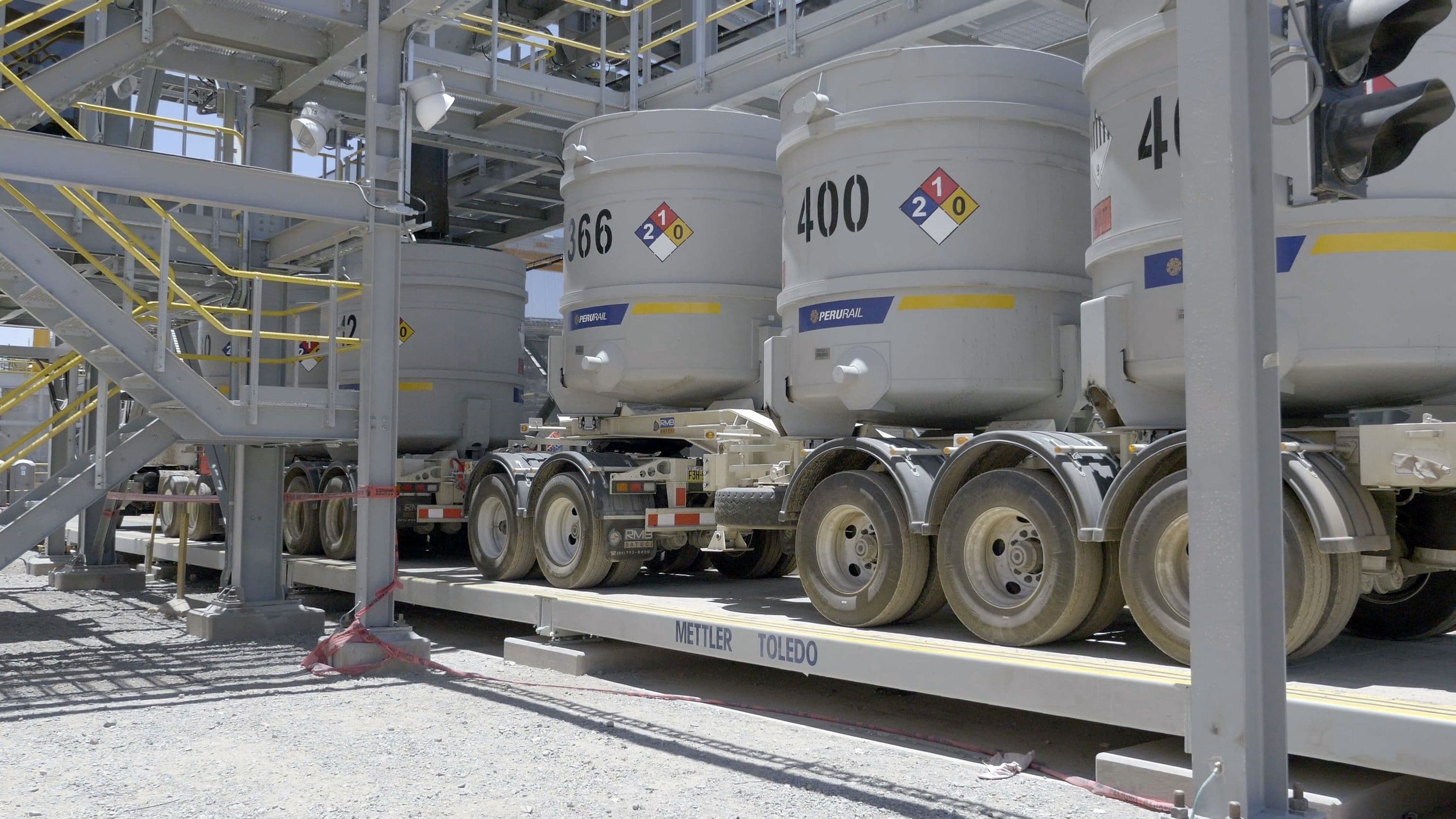 Concentrate haul trucks