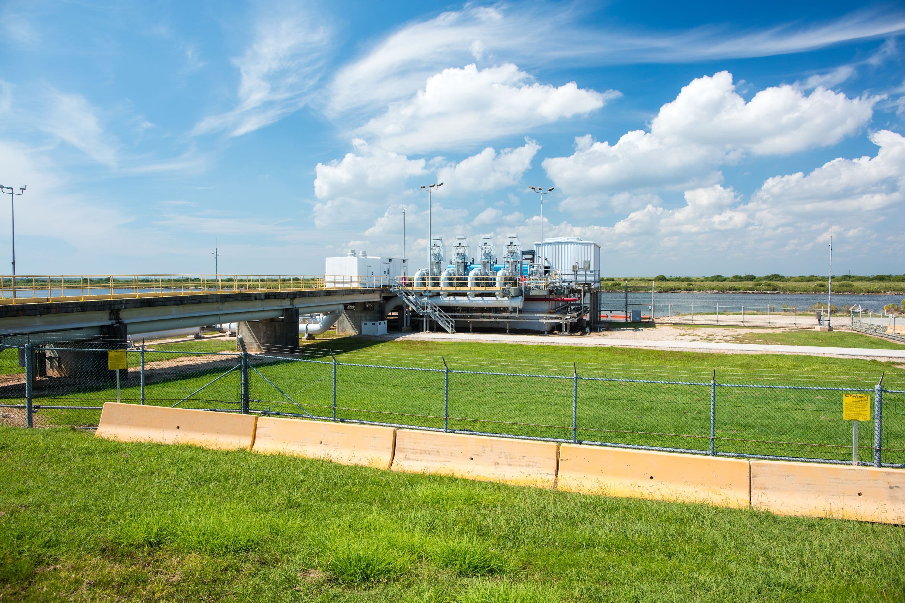 Bryan Mound water treatment facility