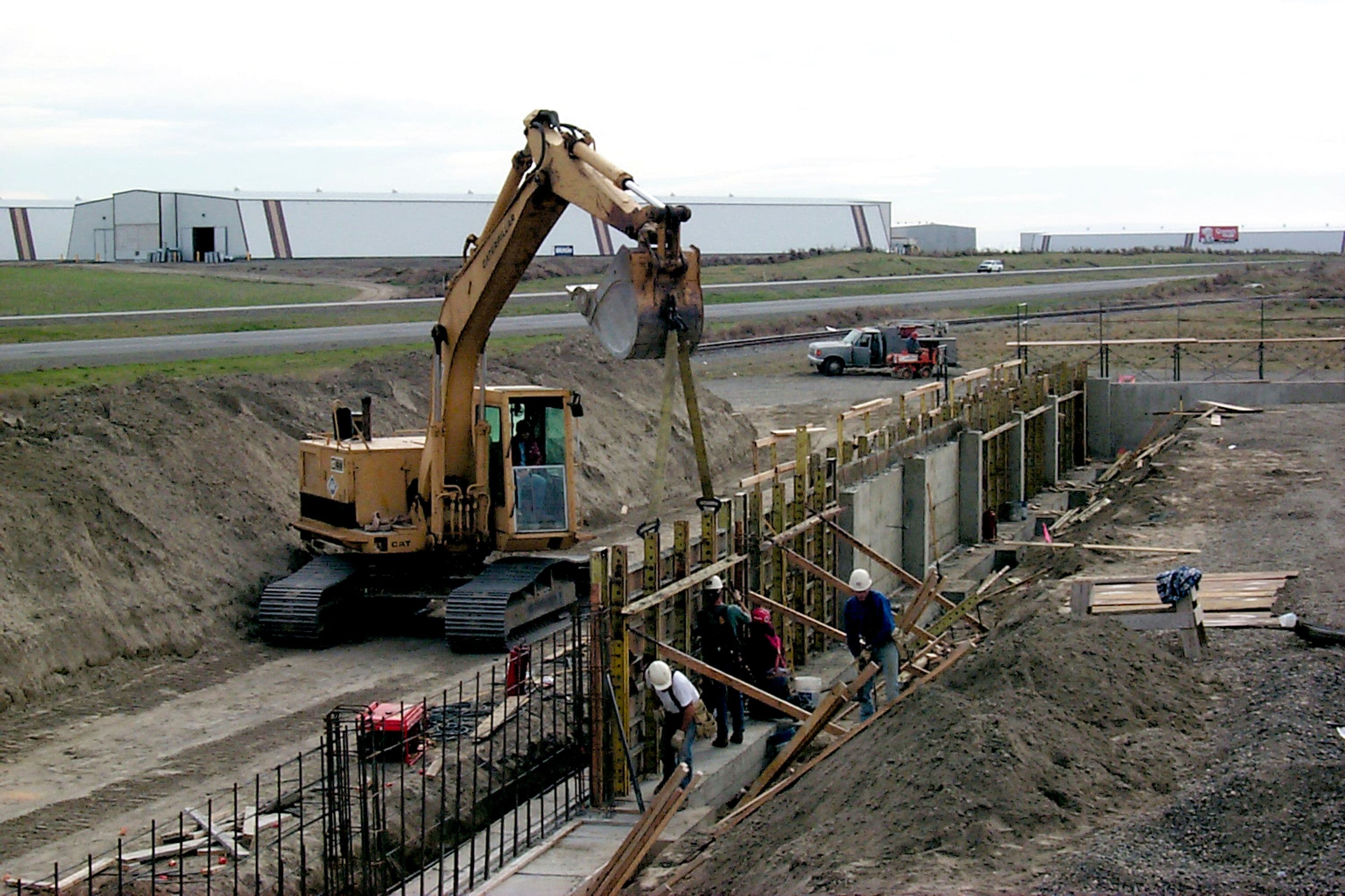 Industrial building construction