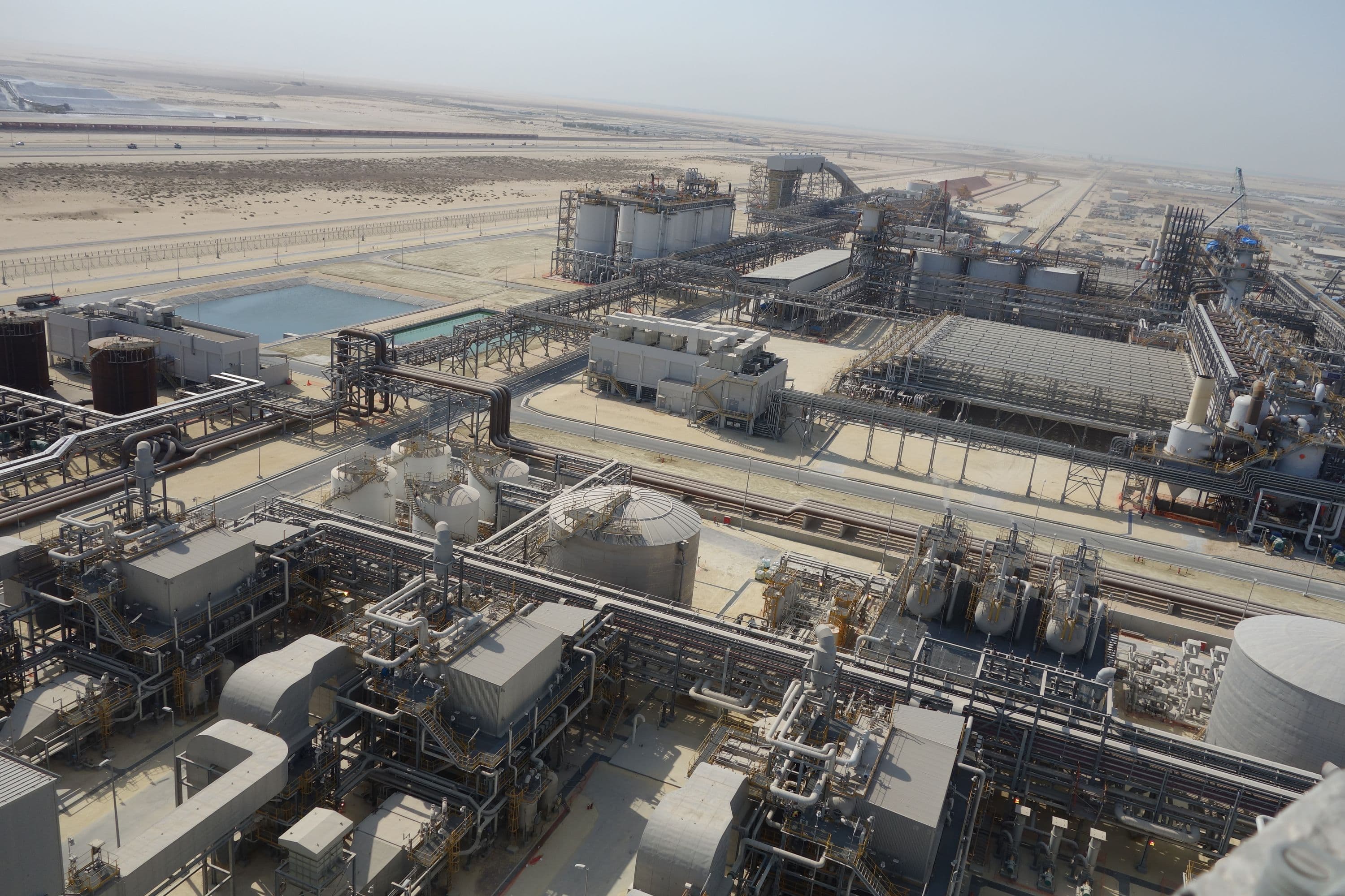 Steam plant and digestion area