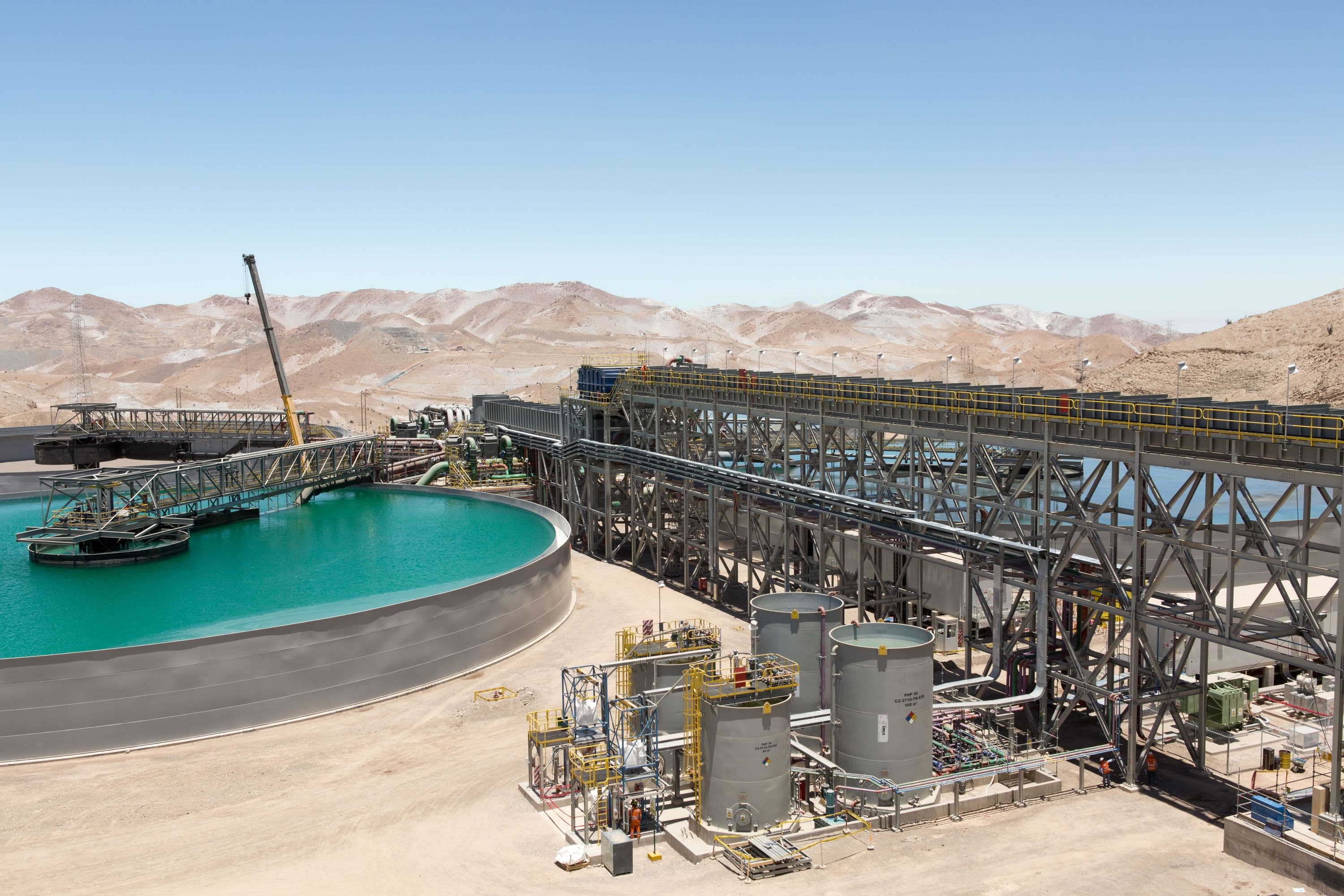 Water recovery thickeners