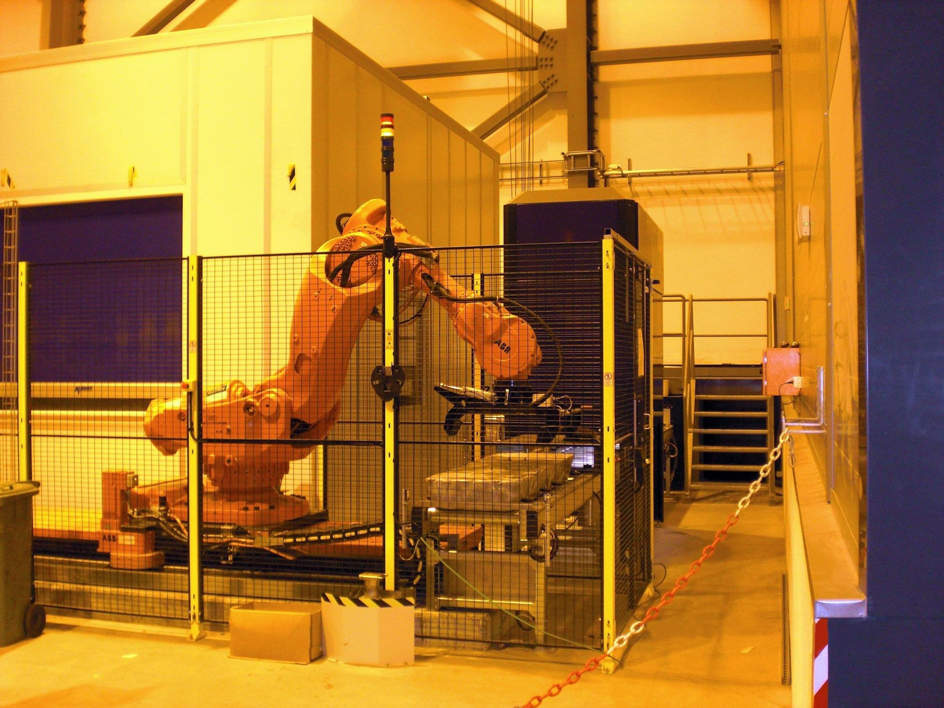 Robot handling system