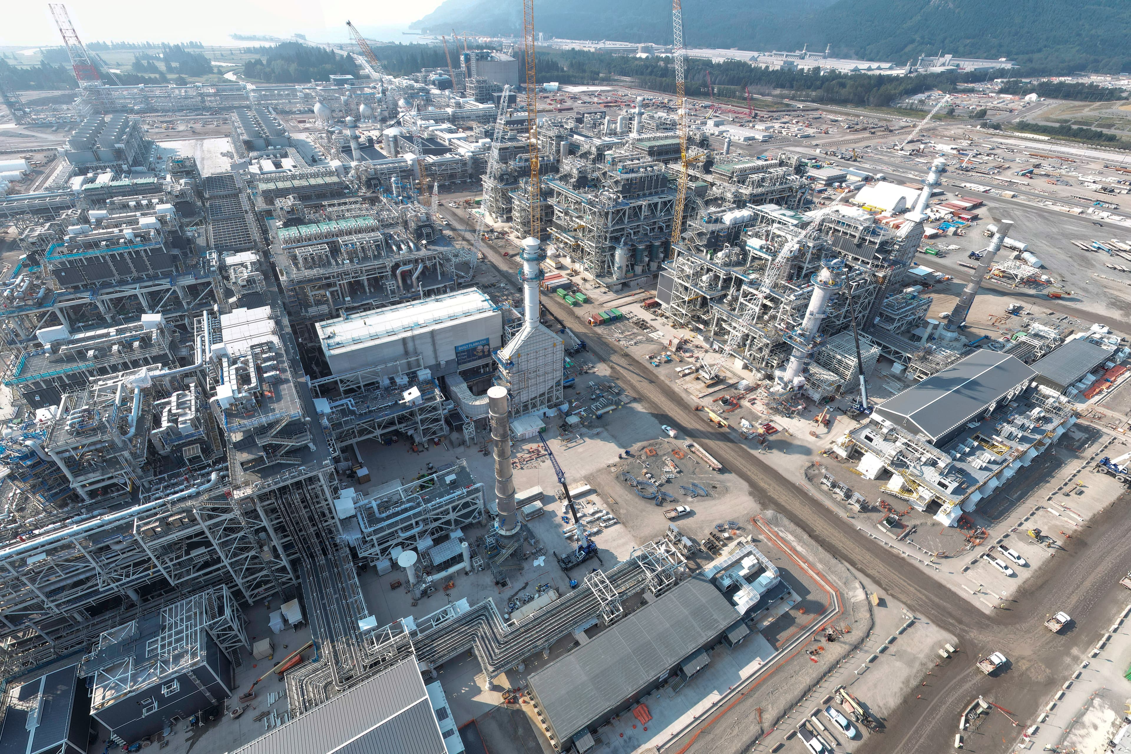 LNG Canada Trains 1 and 2