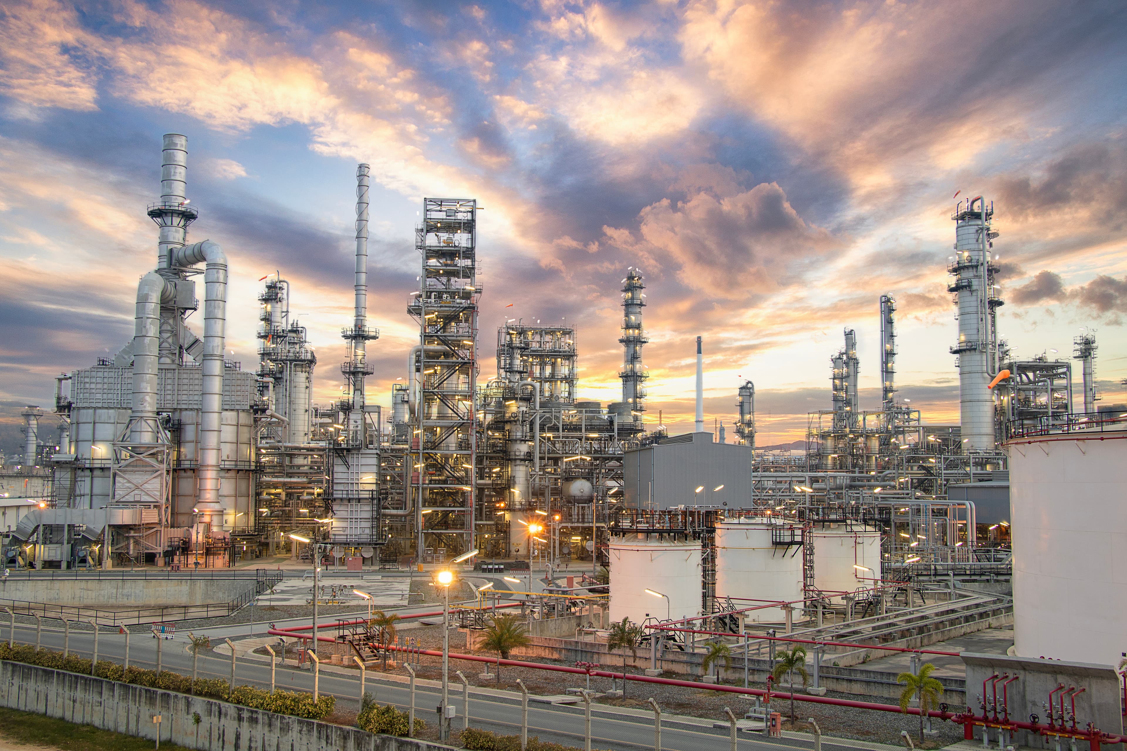 Stock image of gasification project