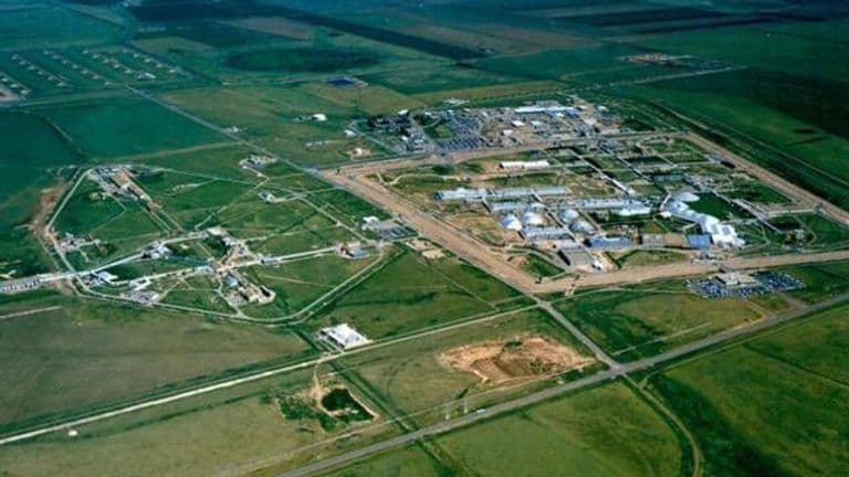 Aerial view of Pantex project site